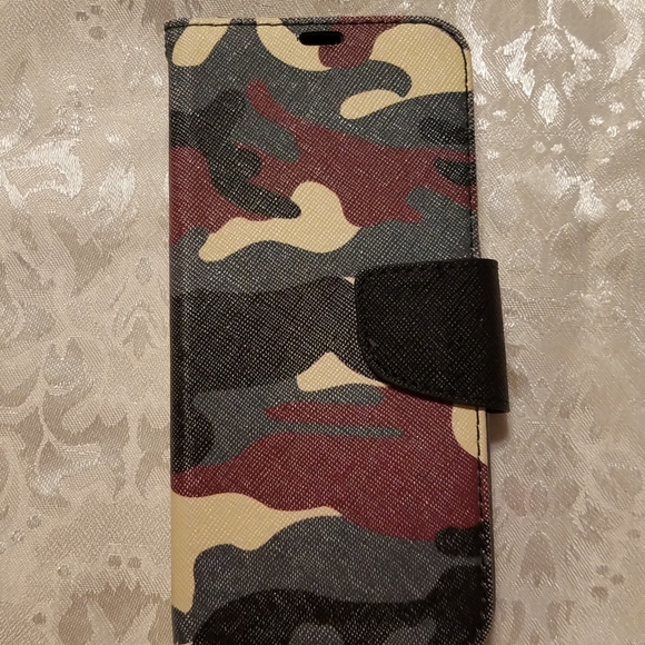 Samsung Galaxy S8 wallet phone case Camouflage, protective case Please go to m - Picture 4 of 12